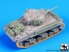 Black Dog T72048 Sherman accessories set for Dragon 1/72